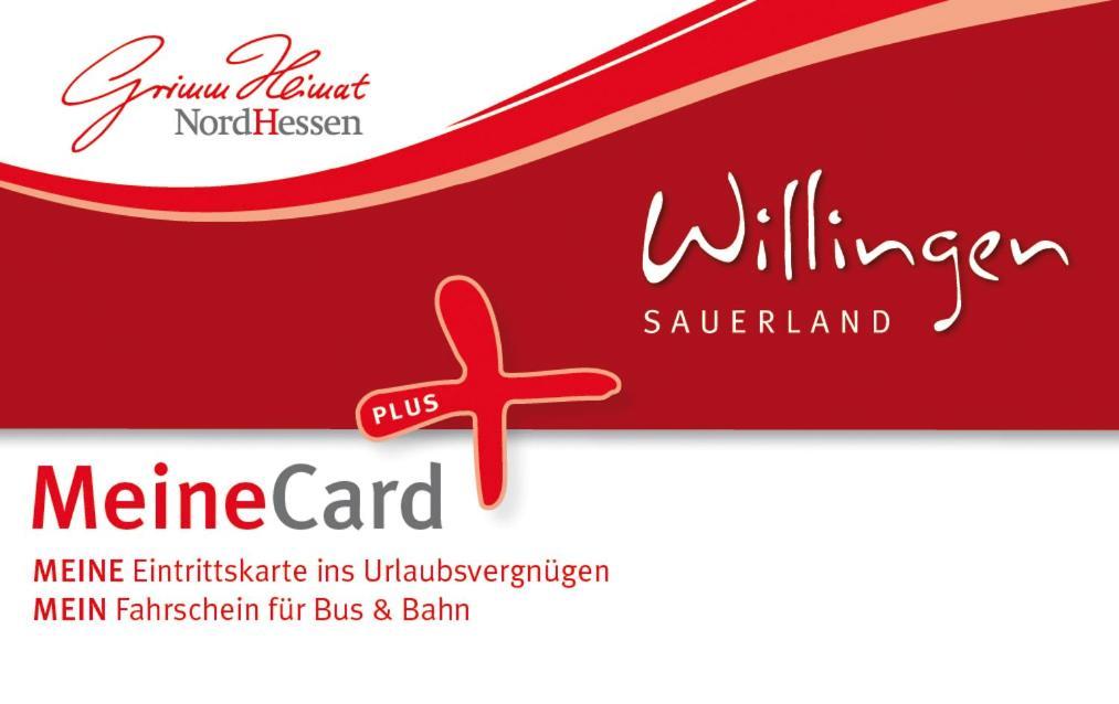 Fewo Blumes Bergfrieden Mit Meinecardplus Willingen  Dış mekan fotoğraf